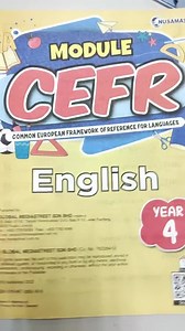Module CEFR English 2022 Year 1-6 🛒 https://goeco.mobi/eiDaC40W 💸 RM7.10 | Cikgu Share Press