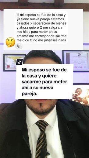 Derechos legales en caso de separación de bienes por nueva pareja