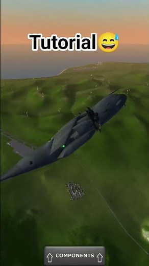 tutorial | how to destroy the back wings on the the a400m on tfs#tfs#tutorial#aviation#crash