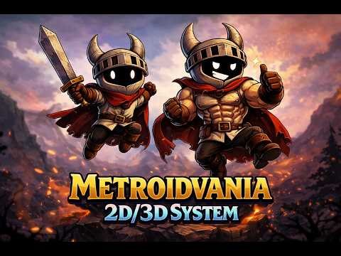 Metroidvania System (2D / 3D) By Blackpara.dev