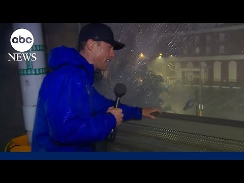 Hurricane Milton's power on display as storm makes landfall in Florida