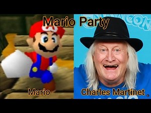 Characters and Voice Actors - Mario Party