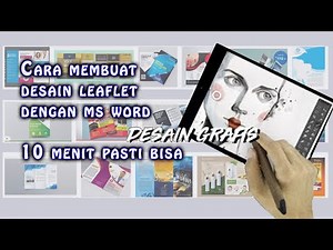 Cara Desain Leaflet dengan Ms Word cukup 10 Menit Pasti Jadi