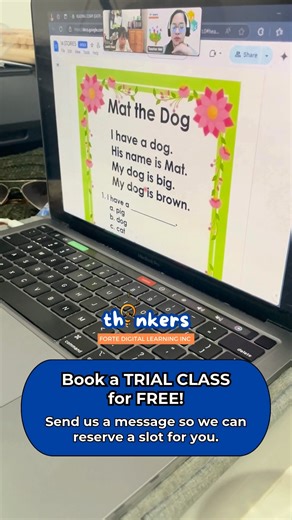 Finding the right tutor can make all the difference in how your child approaches learning. With the right guidance, lessons become less about memorizing and more about truly enjoying the process. 💛 Watching your child grow in skills and self-belief is priceless, especially when they feel supported every step of the way. #ThinkersPH #OneOnOneTutoring #ConfidentKids #LearningMadeFun #ParentTipsPH | Thinkers' Online Tutorial