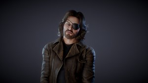 Snake Plissken - 3D model by ptibogvader