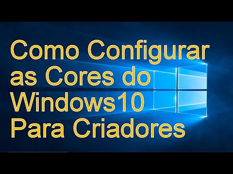 How to set up Windows 10 colors for creators