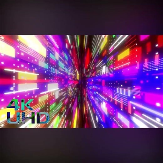 Visual Pack 🎬 | Pop Art TV Interference Animation | VJ Loop LED 4K
