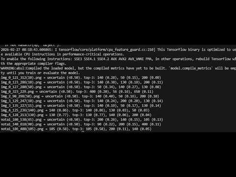 Unfinished handwriting recognition machine learning