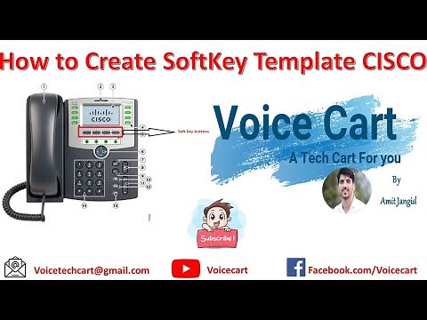 Create Soft Key Template for Cisco Phones in Cisco Call Manager | Voice Cart