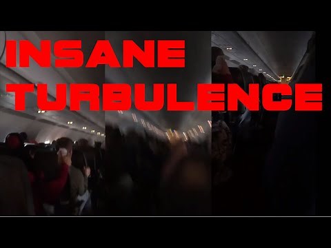 INSANE Heavy Turbulence Flight - Screaming Passengers