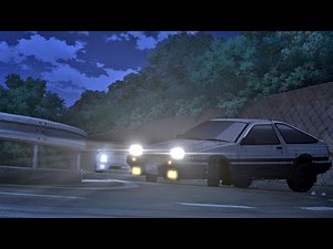 Initial D - Go Beat Crazy (FC3S VS AE86)
