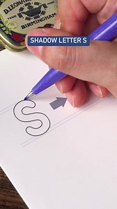 2M views · 10K reactions | Shadow letter S #lettering #howtomake | Made by Edgar | Facebook
