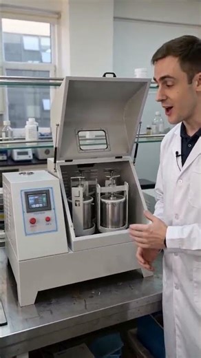 Level-up your lab research! ? Eliminate bad data with the TENCAN Touch Screen Planetary Ball Mill