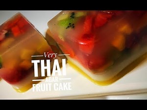 Very Thai Agar Fruit cake