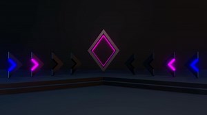 Download 3D render abstract modern futuristic light background for free