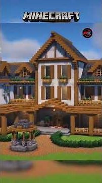 Minecraft: How To Build a Farmhouse | Tutorialpart 2 #minecraft