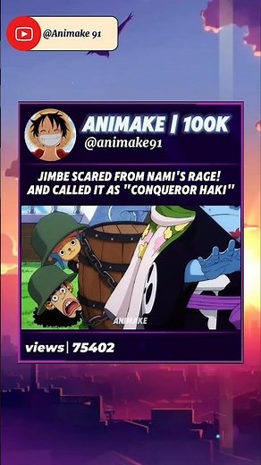 Nami unlock conqueror haki #onepiece #luffy