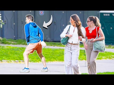 Funny Fart Prank in Central Park! KICK-FART Frenzy!