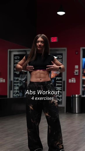 Follow this simple routine to target every are of your abs and it only takes 10 minutes to complete! #abs #absworkout #abworkout #gymtok #gymgirl