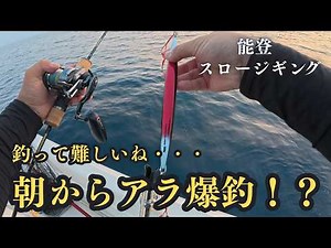 Off to a Great Start!? Slow Jigging for Prize Ara off the Noto Coast [My Boat]
