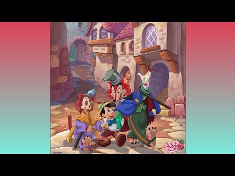 Disney Cartoon | Happy Color : Coloring Book
