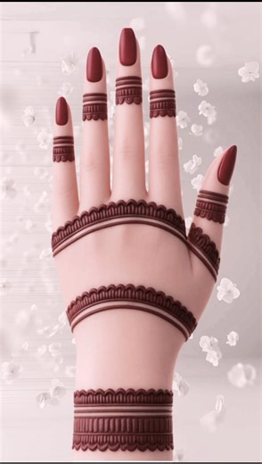 Beautiful Mehndi Design | Trick Mehndi #shorts #ytshorts #trending