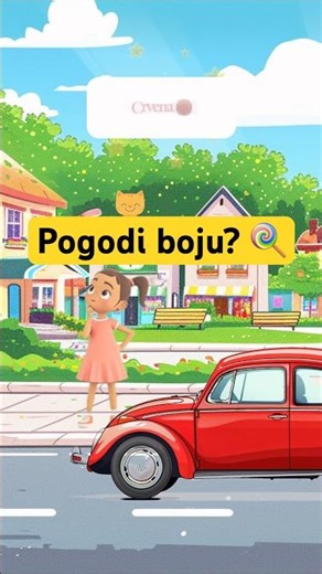 Nauči boje uz Maju i šarene automobile! 🚗 #boje #ucimoboje #crtanizadecu #automobili #edukacijadece