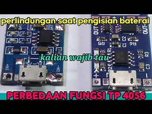 This TP 4056 charger module has different functions