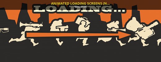 ANIMATED LOADING SCREENS (NO PRELOADING) Mod for Team Fortress 2 | TF2 Mods