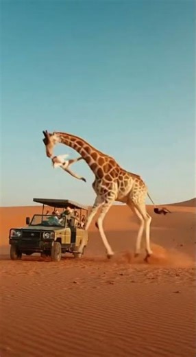 Giraffe Attack Watch This Majestic Beast Up Close #wildlife #nature #giraffe