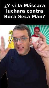 Short, ¿Y si la Máscara luchara contra Boca Seca Man? ‪@rtveplay‬