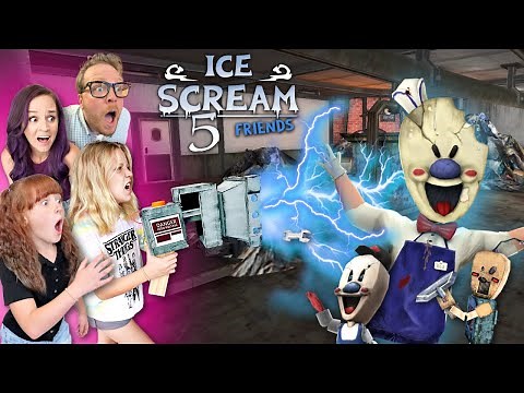 ICE SCREAM 5.. IN REAL LIFE (Noob Family) FRIENDS