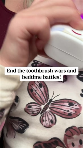 This helps you never have to worry if you missed a spot! #kids #toothbrush #nightroutine