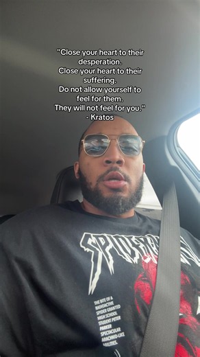 Kratos quote: 'Close your heart to their desperation' — meaning explained