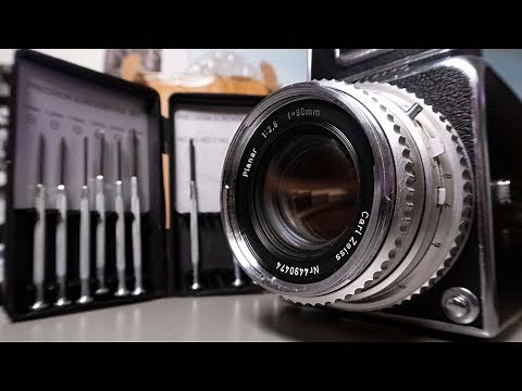 Repairing My Hasselblad