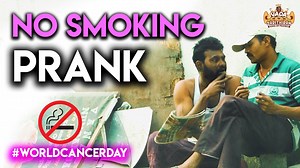 1.2M views · 8.5K reactions | On #WorldCancerDay, Sarithiran pranks smokers in public areas. Lets Quit Smoking! Here is our latest video "No Smoking Prank" Hope you enjoy it! #VadaWithSarithiran | Sarithiran | Facebook