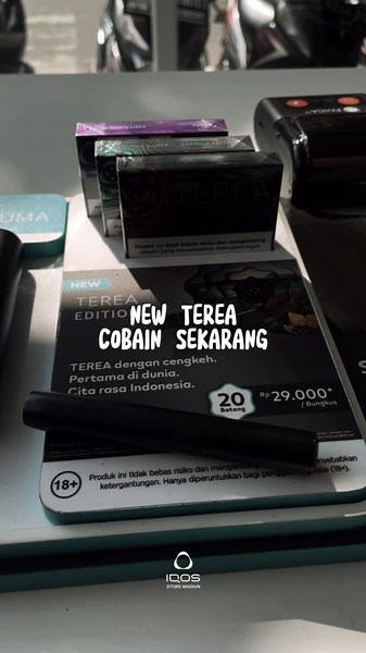 New Terea Edition Cobain Sekarang #terea #emeraldedition #goldenedition #iqos #fyp #viral #storytime