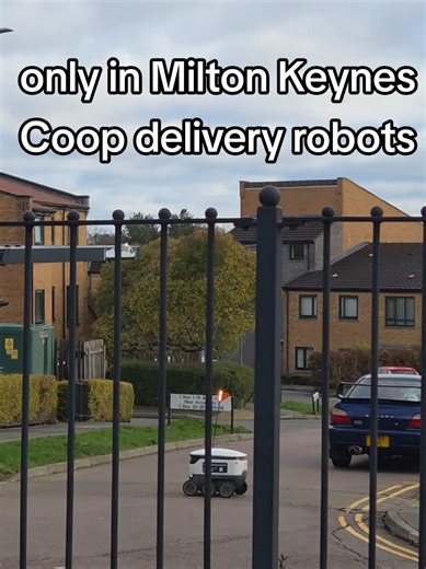 Coop Delivery Robots Revolutionizing Milton Keynes