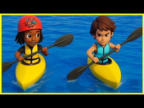 Row Row Row Your Boat Song Remix | Nursery Rhymes & Kids Songs @HipHopBooblyShow