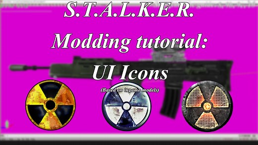 UI icon creation guide for Stalker games tutorial - S.T.A.L.K.E.R.: Clear Sky