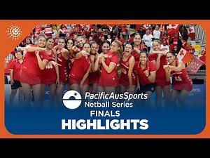 PacificAus Sports Netball Series Finals Highlights