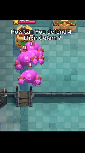 Nobody Tells You Elixir Golem Gives FREE Elixir! 😱💀🔥 #clashroyale #shorts