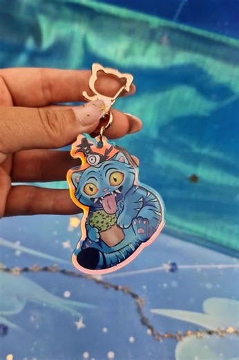 Derpy Keychain | K-pop Hunters of Demons Collection | Tiger & Crow | Fantasy Animal Acrylic Keychain | Cute Collectible Gift | Ellyonart - Etsy UK