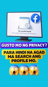 21K views · 373 reactions | PARA HINDI KA BASTA-BASTANG MA-SEARCH SA FACEBOOK! #PrivacyTips #FacebookHacks #FBSettings #OnlinePrivacy #SocialMediaTips | Tutorial vibes | Facebook