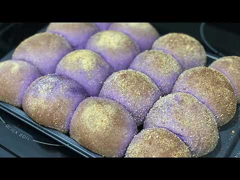 Ube with Cheese Pandesal / Soft and Fluffy Pan de sal / Easy Recipe For Beginner