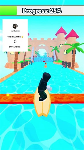 roblox surfing🏄🌊 map gameplay ☠️ #roblox #shorts