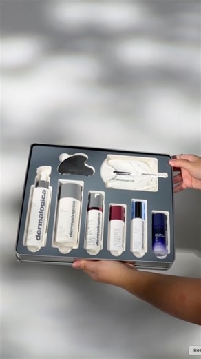 dermalogica on Instagram: "For skin care experts and skin care lovers alike 🫧 Transform your routine into a ritual with a professional fan brush, stainless steel gua sha, and Dermalogica headband. This expert-level skin care kit features a full routine made up of our best-sellers. Cleanse, exfoliate, treat, moisturize, and protect skin with a range of formulas including our #1 powder exfoliant,* Daily Microfoliant, and our most-loved SPF, Dynamic Skin Recovery SPF 50. Grab yours before it’s gon