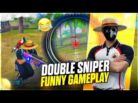 🌟Double Sniper 🎯Funny BR Ranked Gameplay 😂In Nepal/BD Server || Free Fire || XONEXO #freefire #funny