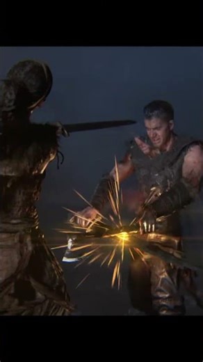 SWORD FIGHT Dark, Foggy Duel of Woman vs Man!