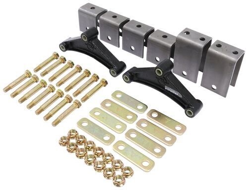 Terran Industries Tandem-Axle Center Hanger Kit for Double Eye Springs - 4-1/4" Tall Middle Terran I